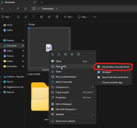How to open Autohotkey while using Fisch Macro